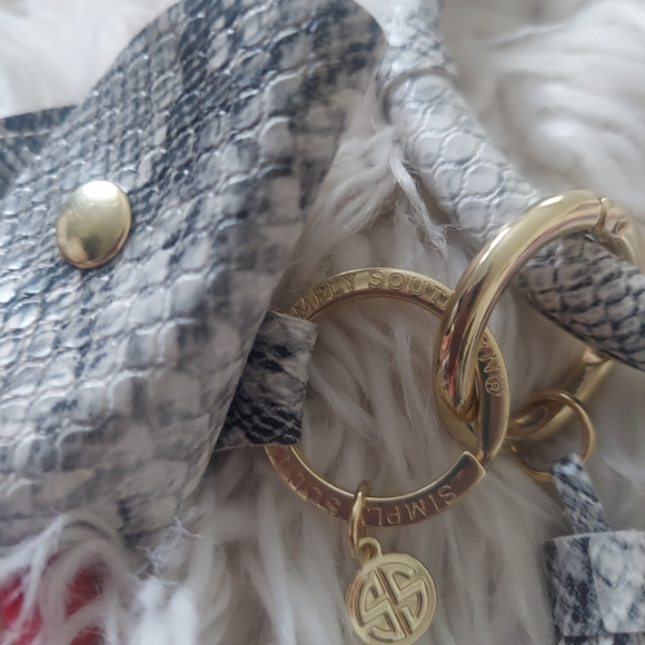 Faux Snakeskin Simply Southern Collection Bangle - Picture 4 of 6